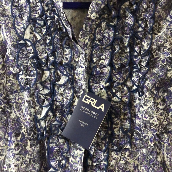 Georg Roth LA Lucy Short Sleeve Blouse - Picture 4 of 6